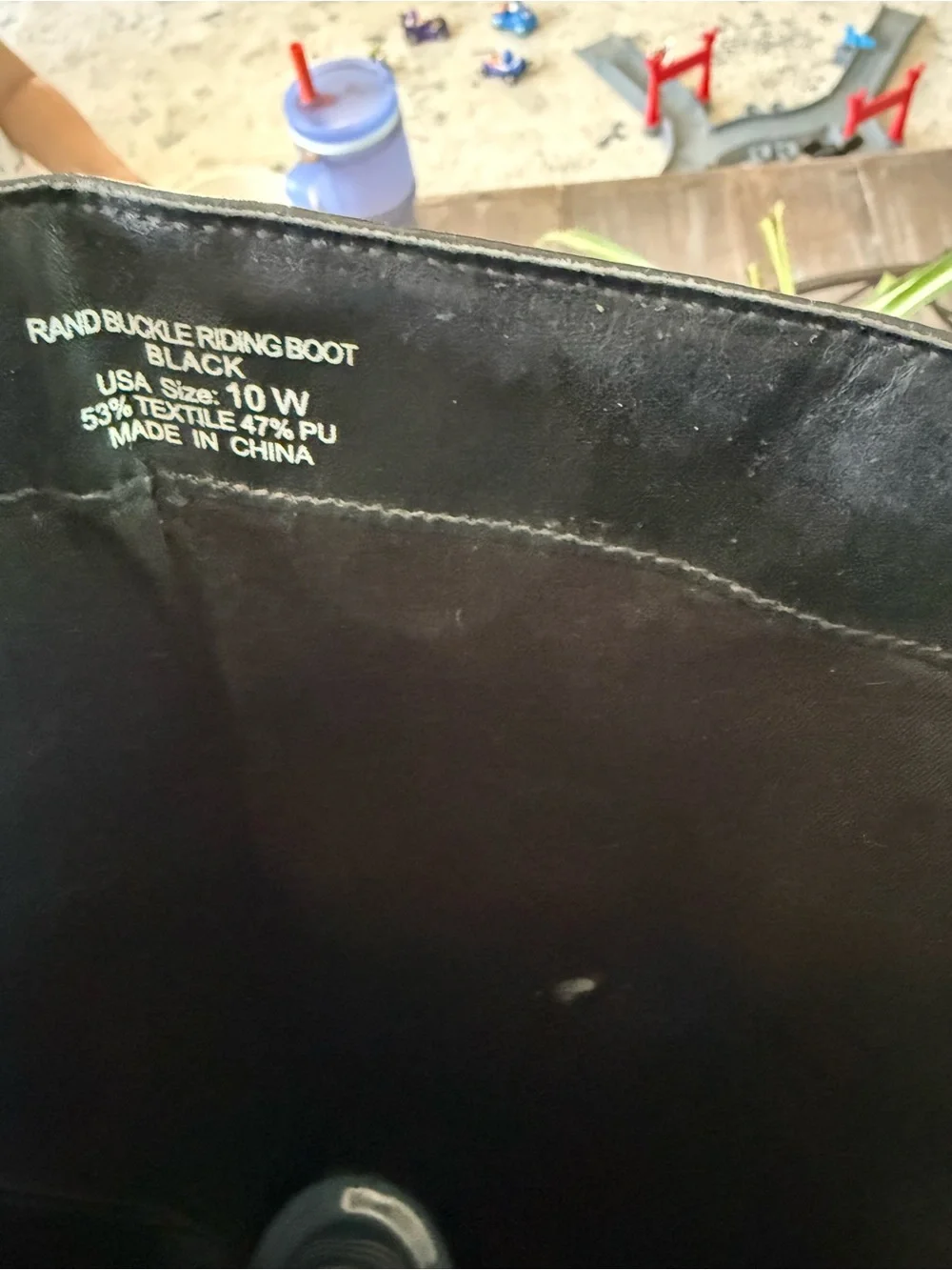 Lane Bryant Black Over-the-Knee Riding Boots